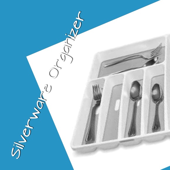 Silverware Organizer for Kitchen Drawers, 5 Compartments - Picture 5 of 5